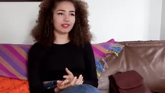 Pretty hispanic performer anal casting