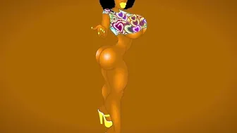 The Onion twinz 2 bubble booty black goddesses shake their asses