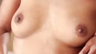 All natural thin african panther Noelle Monique reveals her super shapes