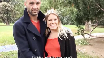 HUNT4K. Loser husband watches how his pregnant ex-wife getting banged by stranger