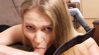 HUNT4K. Loser husband watches how his pregnant ex-wife getting banged by stranger