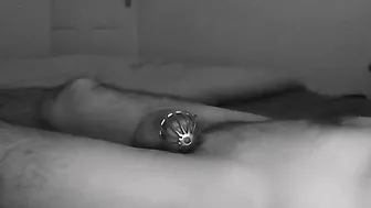 Taking off the chastity cage