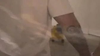 Ass Call at Breakfast