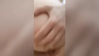 Jenna fingering her asshole