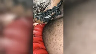 HORNY CAMERA LADY DIRECTS HUGE BUTT BLACK THE RIGHT WAY TO EAT BOOTY SLOPPY