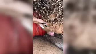 HORNY CAMERA LADY DIRECTS HUGE BUTT BLACK THE RIGHT WAY TO EAT BOOTY SLOPPY