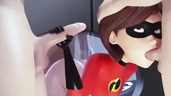 【MMD R-teenagers SEX DANCE】TASTY SWEET BOMBSHELL FELLATIO SWEET SATISFACTION SENSUAL MOUTH 甘い喜び [MMD]