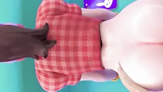 compilation - petite girls gets thick rolls - 3D animation