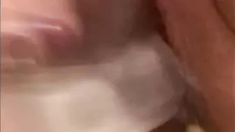 Upclose Solo Female Creamy Masturbation