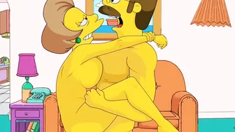 MRS KRABAPPEL IS FUCK BY FLANDERS