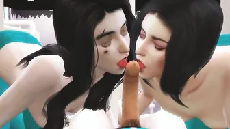Korean Foursome Sex Party - Squid Game Themed Sex Video - 3d Animated Part one