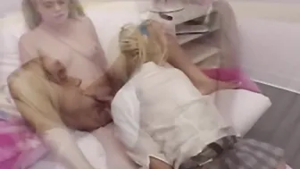 Little Summer with Lesbo bimbos Cunt