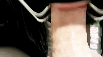 maid giving hooded mask fetish spider gagged fellatio cum inside mouth