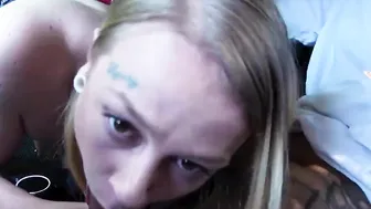OUTDOORS POUNDED by african man into his vehicle - SEXYBUURVROUW.com