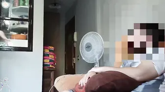 Camera to a friend who ends up fucking me