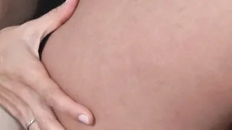 Blonde and dark haired lesbo couple finger screwed each other