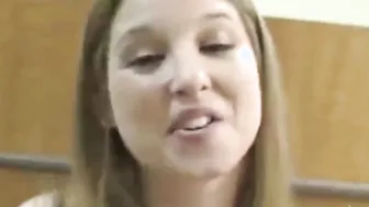 Outside Place Sex Goddess Blonde Sunny Lane Bends Over Into Hospital Room