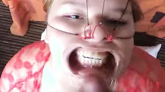 CUM ON FACE inside FACIAL BDSM VIDEO