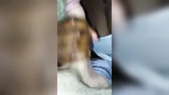 Lil Kims Stunt Double Suckin Cock