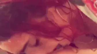 Gorgeous Hispanic With Blue Eyes vs big black cock