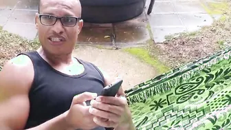 Fell on the net Melissa Devassa shows Spider-Man her spider