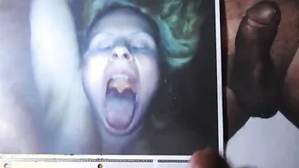 Clitlicker7 pumps his sexy cum on Beatmeister and her husbands Beauty cock.
