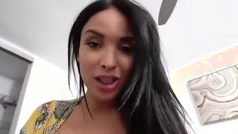 Dark Hair Stepmom Wants Sex From Stepson - Anissa Kate