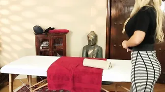 Crazy Sexy big tit blonde gobbles down dick