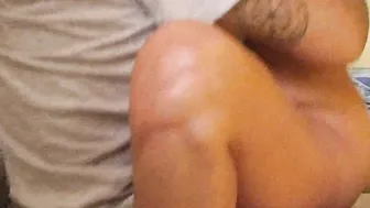 Rides her strap on like a fucking expert