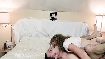 PASSIONATE SEX Strap-on Fucking his Butt - REAL LOVERS EROTIC PEGGING - Twat Pounding into JOY Bacon
