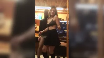 My Russian cougar ex-wife and me strip-tease she so Hot