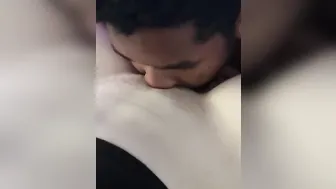 Daddy eats my snatch till I cum