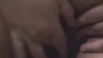 Masturbating into the shower