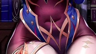 Animated JOI - Lisas Unique Training Session Session one (Edging Posing Boob Job Genshin Impact)