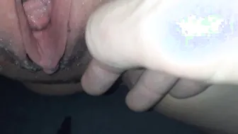 Pounding her tight twat