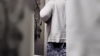 Sneaking away after party to tease myself inside the toilet with my incredible foot exposed