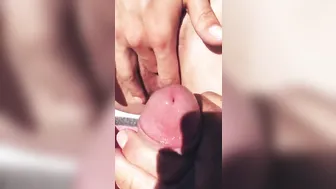 Juicy July TRY TO NOT CUM into me