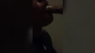 Sloppy fellatio after a break up