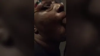 Sloppy fellatio after a break up