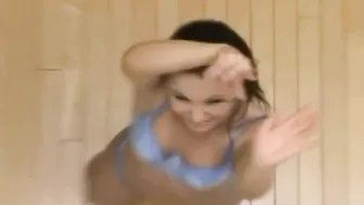Spit Roasted porn video – Spit roasted curvy Hot takes penis inside snatch