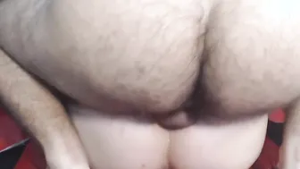 beauty Amateur Lovers does Anal Missionary inside the Sofa