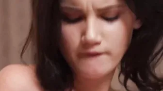 NFBusty - Gigantic Tit Dark Haired Queenlin Teases boyfriend For Bombshell HEAD and Fucked - S14:E2