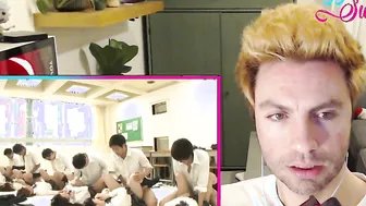 Japanese Classroom Sex Education Professor Directs Students REACTION