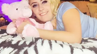 Bailey Farting On Stuffed Animal Face