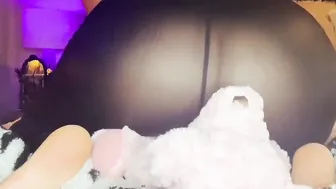 Bailey Farting On Stuffed Animal Face