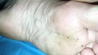 Amateur Milf Dirty Feet Cumshot