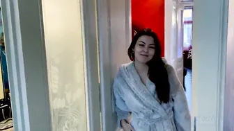 two Amateur Teen Offer Huge Cock Hand Job Inside Private 3 Way