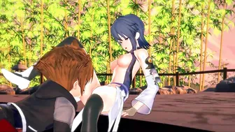 Sora Gets Cock Blown by Aqua Fucks her into the Water. Kingdom