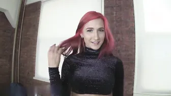 Amadahy talk to you as she pounds Testicles 