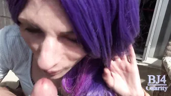 goddess Blows my Cock Outdoors. Lots of Ball Looking. barely legal Year mature